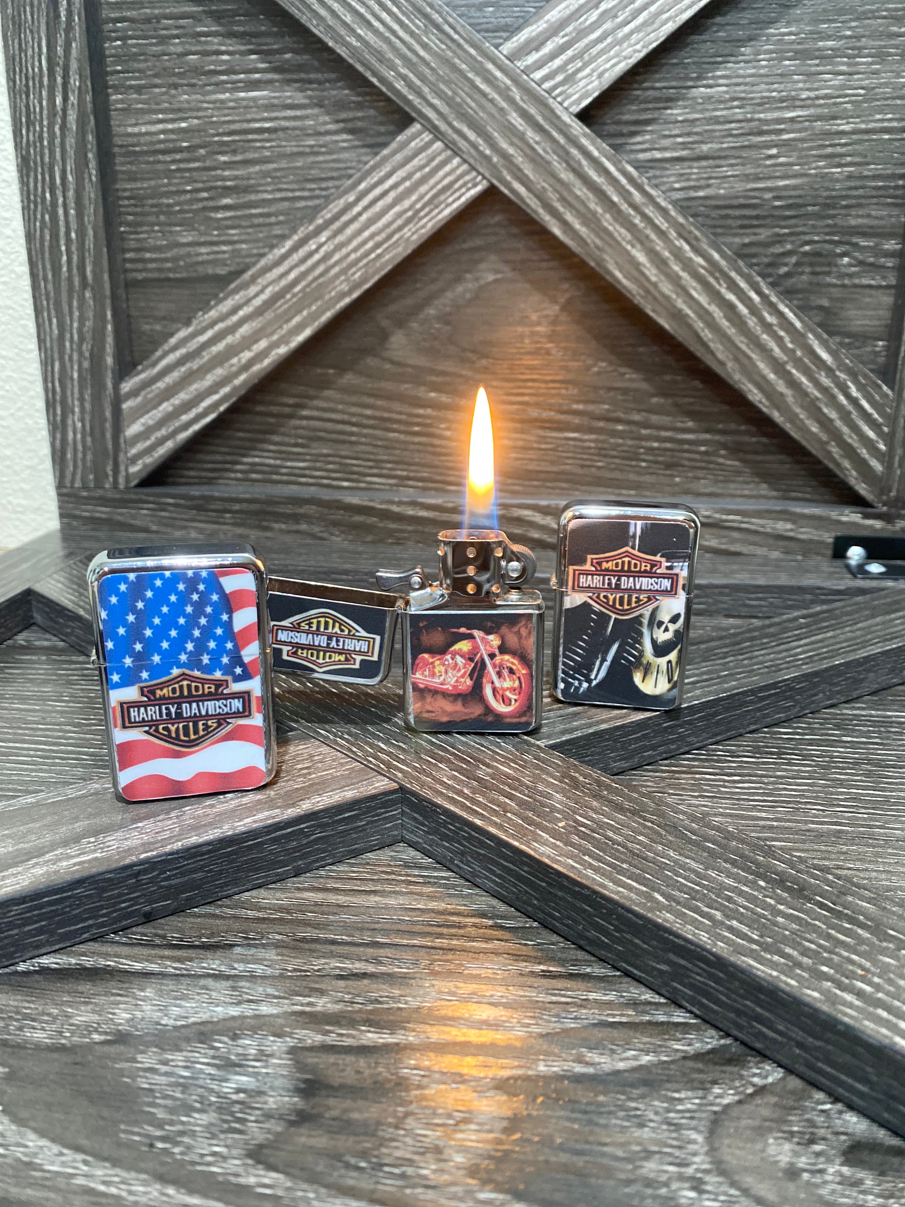 Harley Davidson Flip Torch Lighter