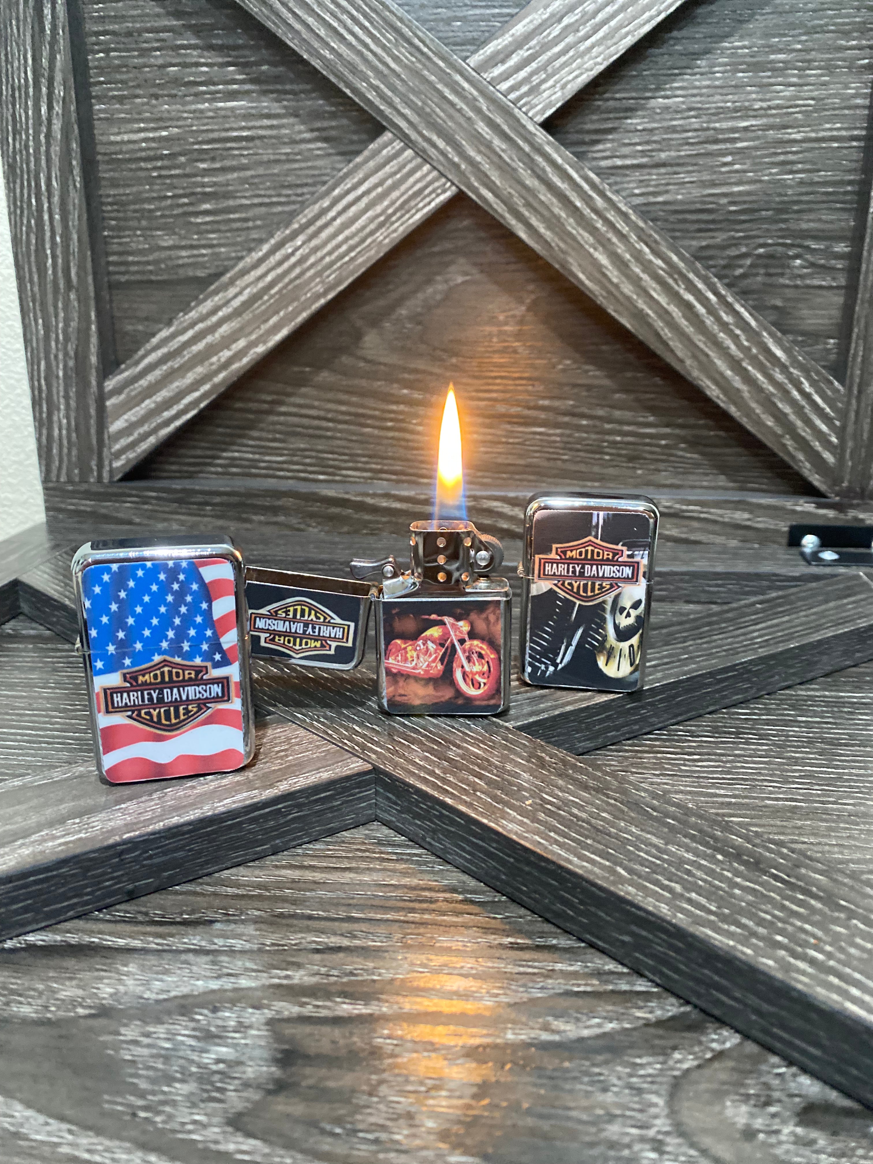 Harley Davidson Flip Torch Lighter