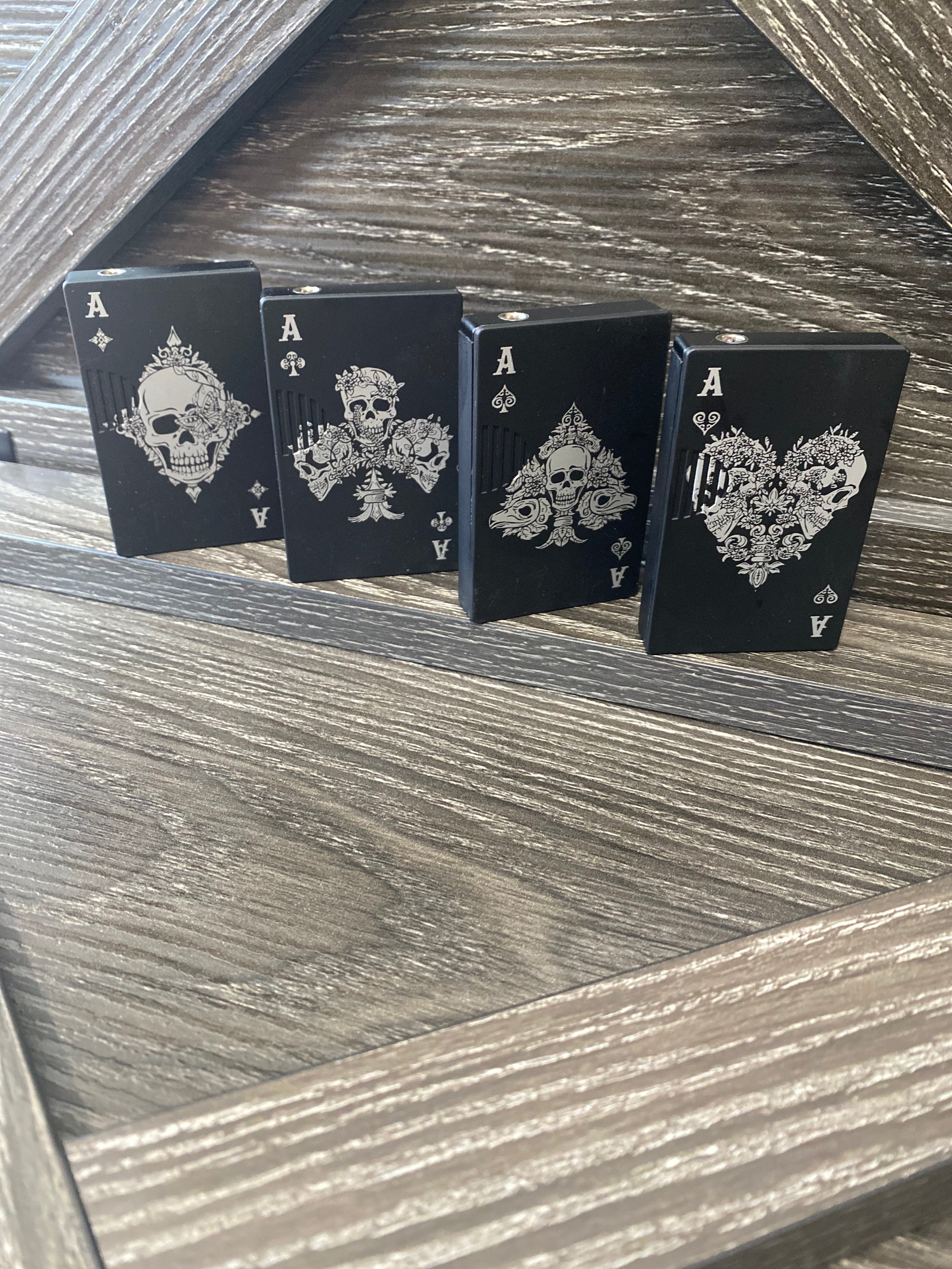 Skull Flip Torch Lighter