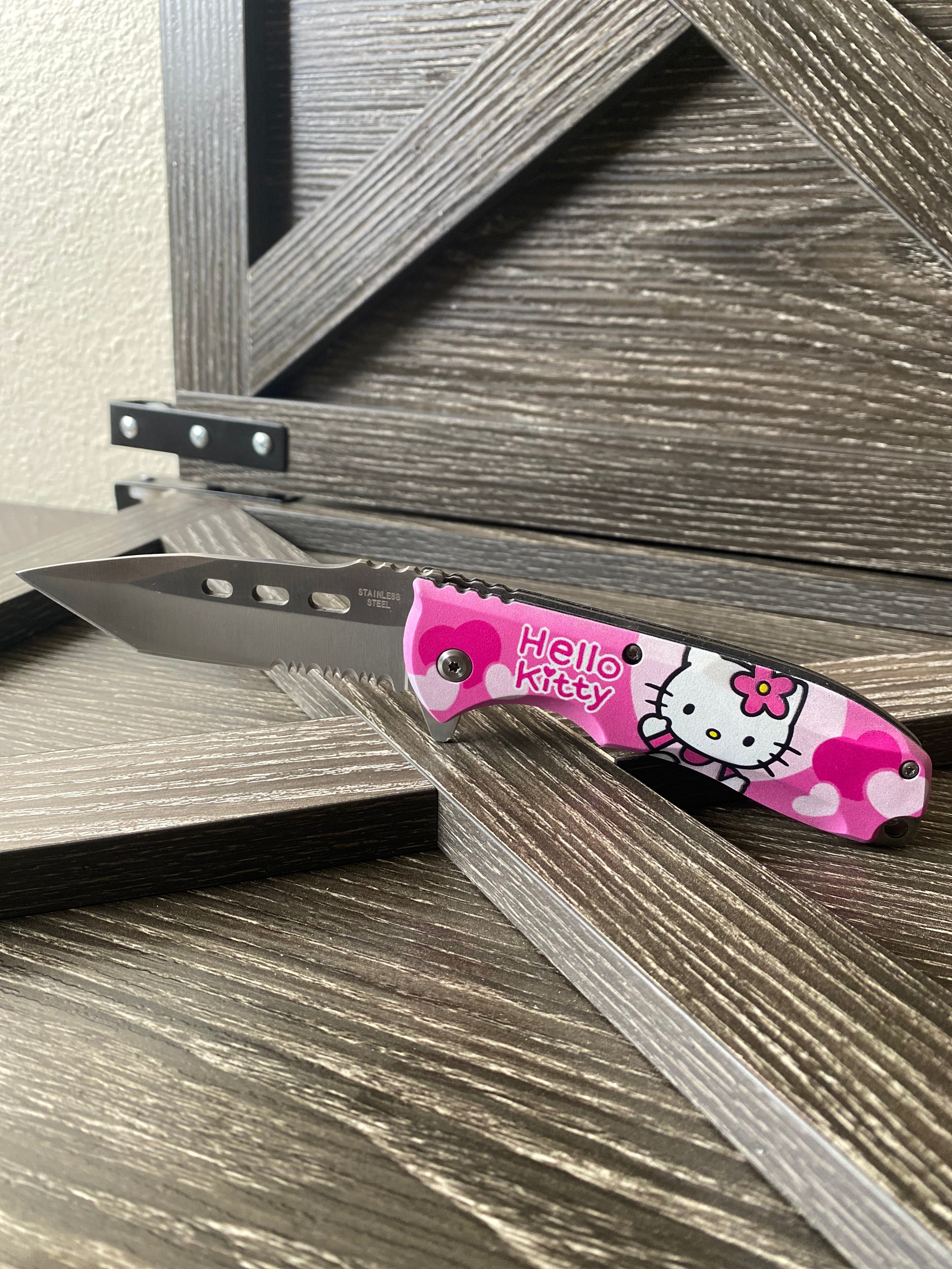 Hello Kitty Pink Knife