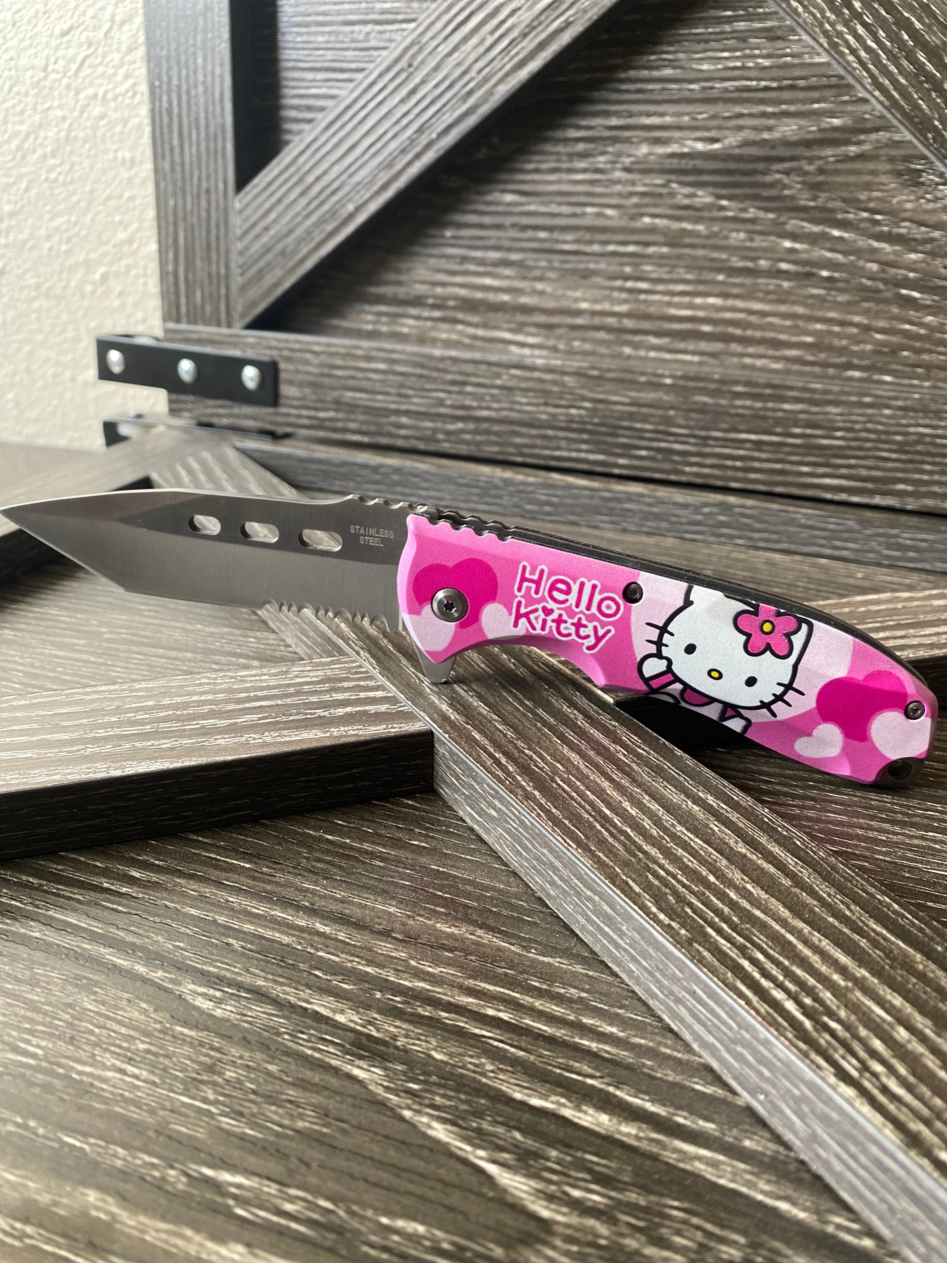 Hello Kitty Pink Knife
