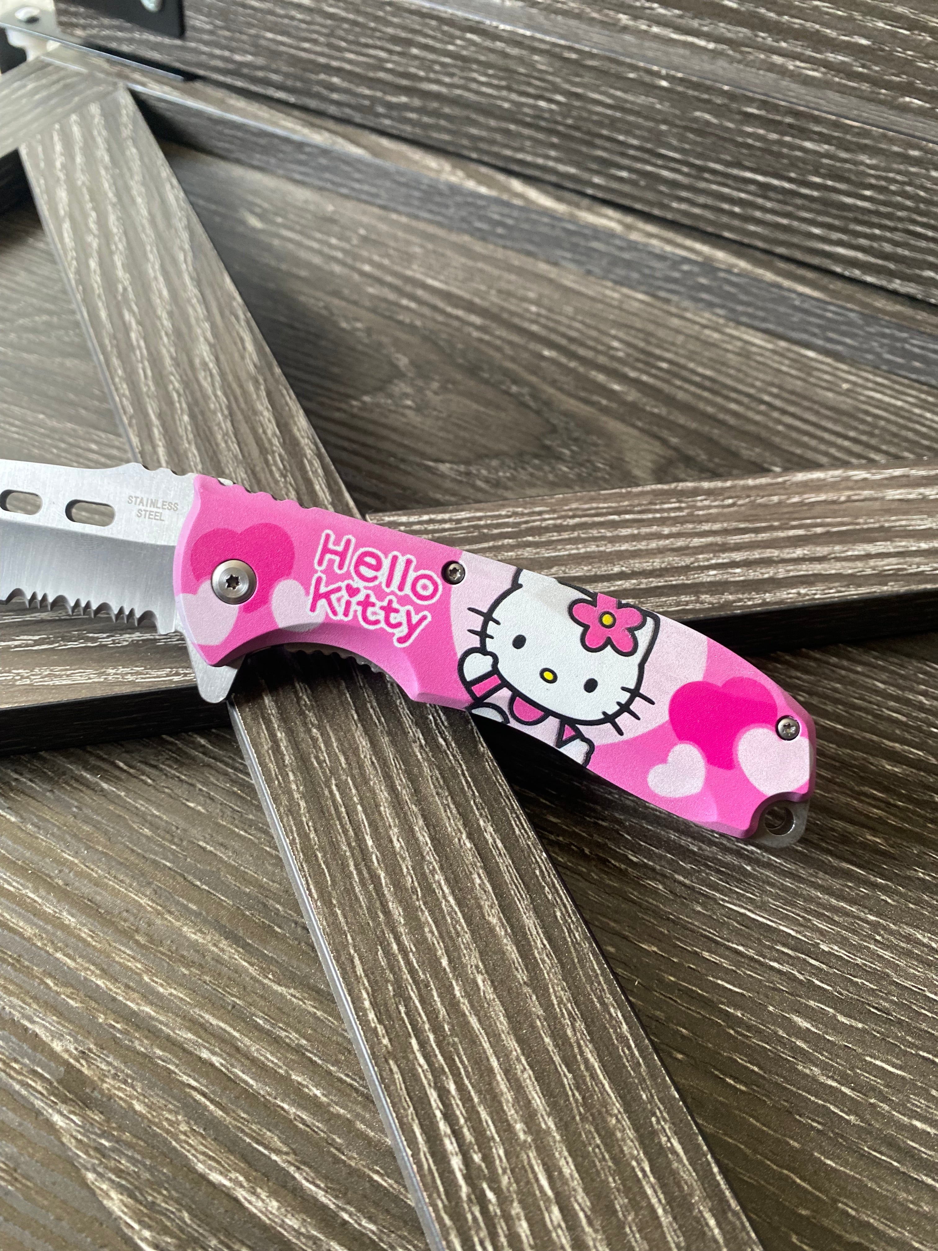 Hello Kitty Pink Knife