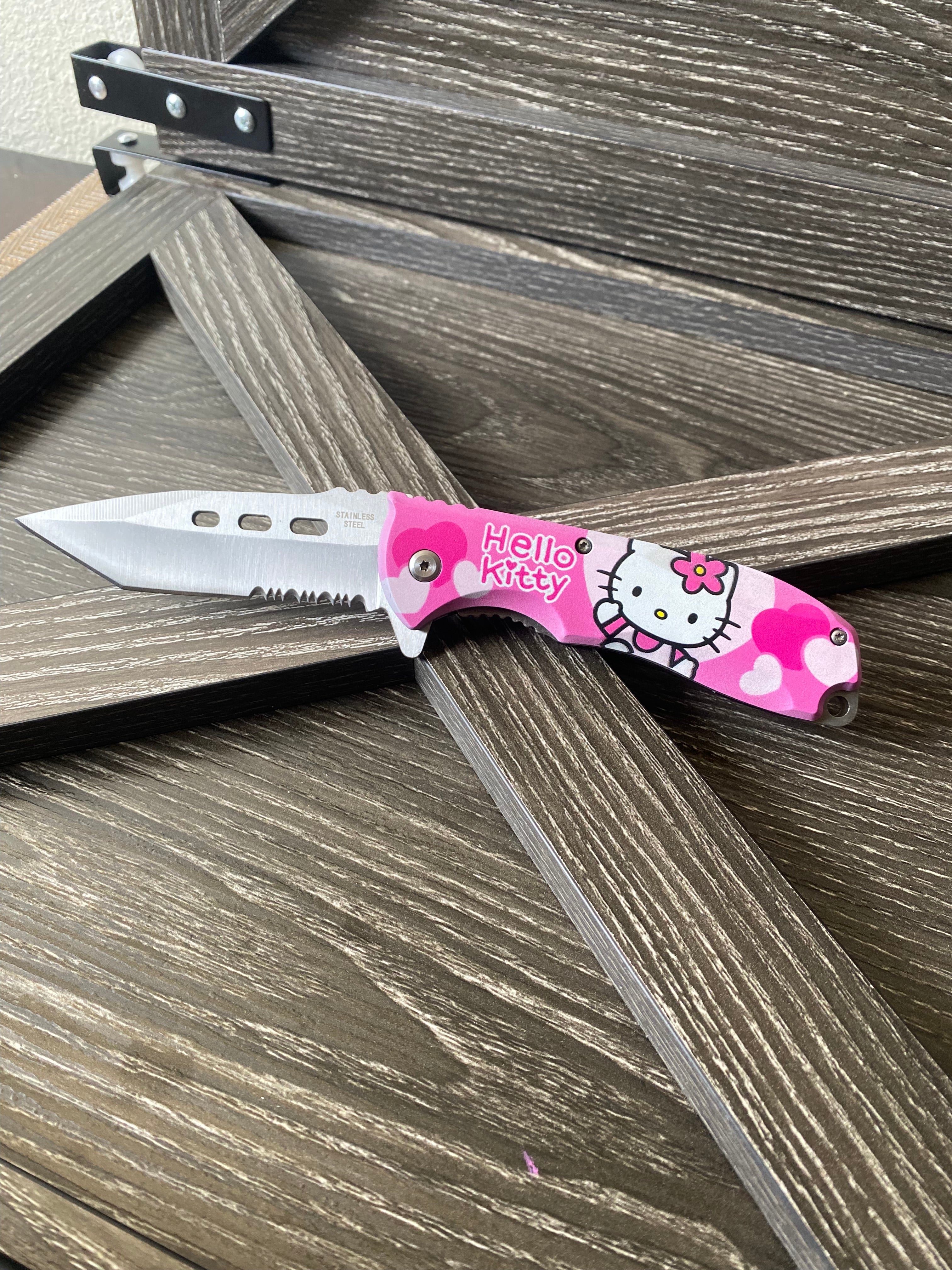 Hello Kitty Pink Knife