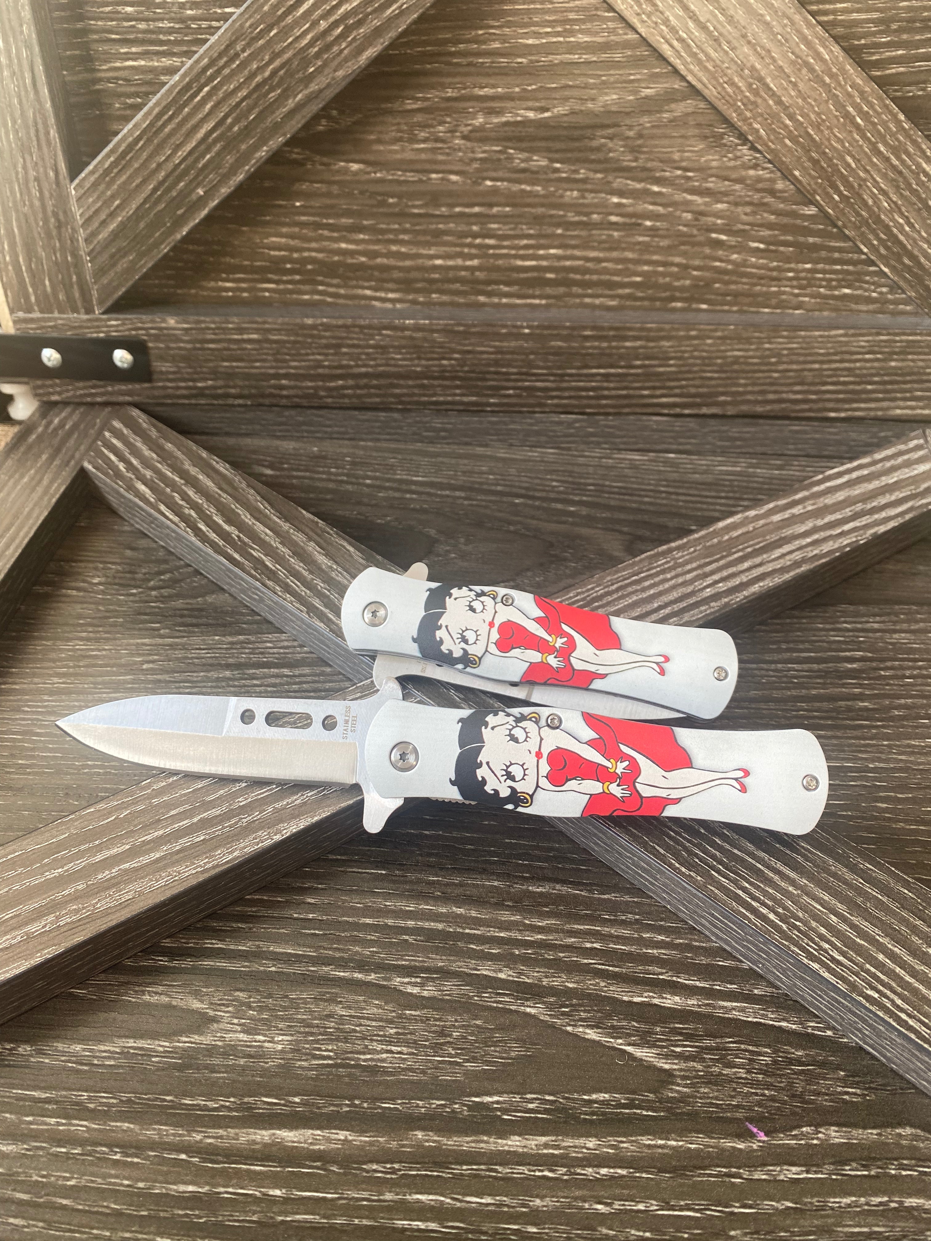 Betty Boop Tactical Knife