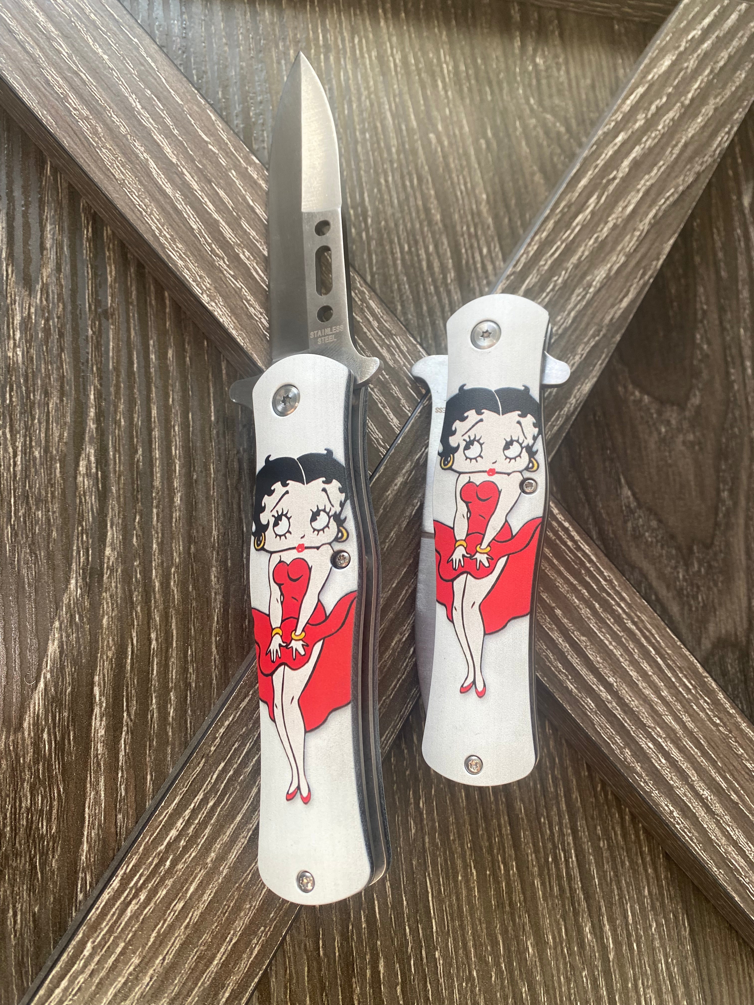 Betty Boop Tactical Knife