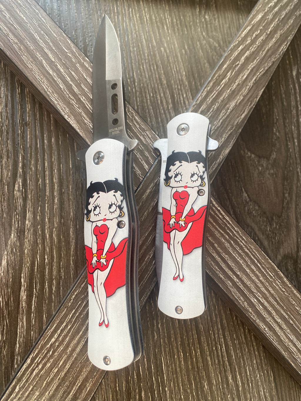 Betty Boop Tactical Knife