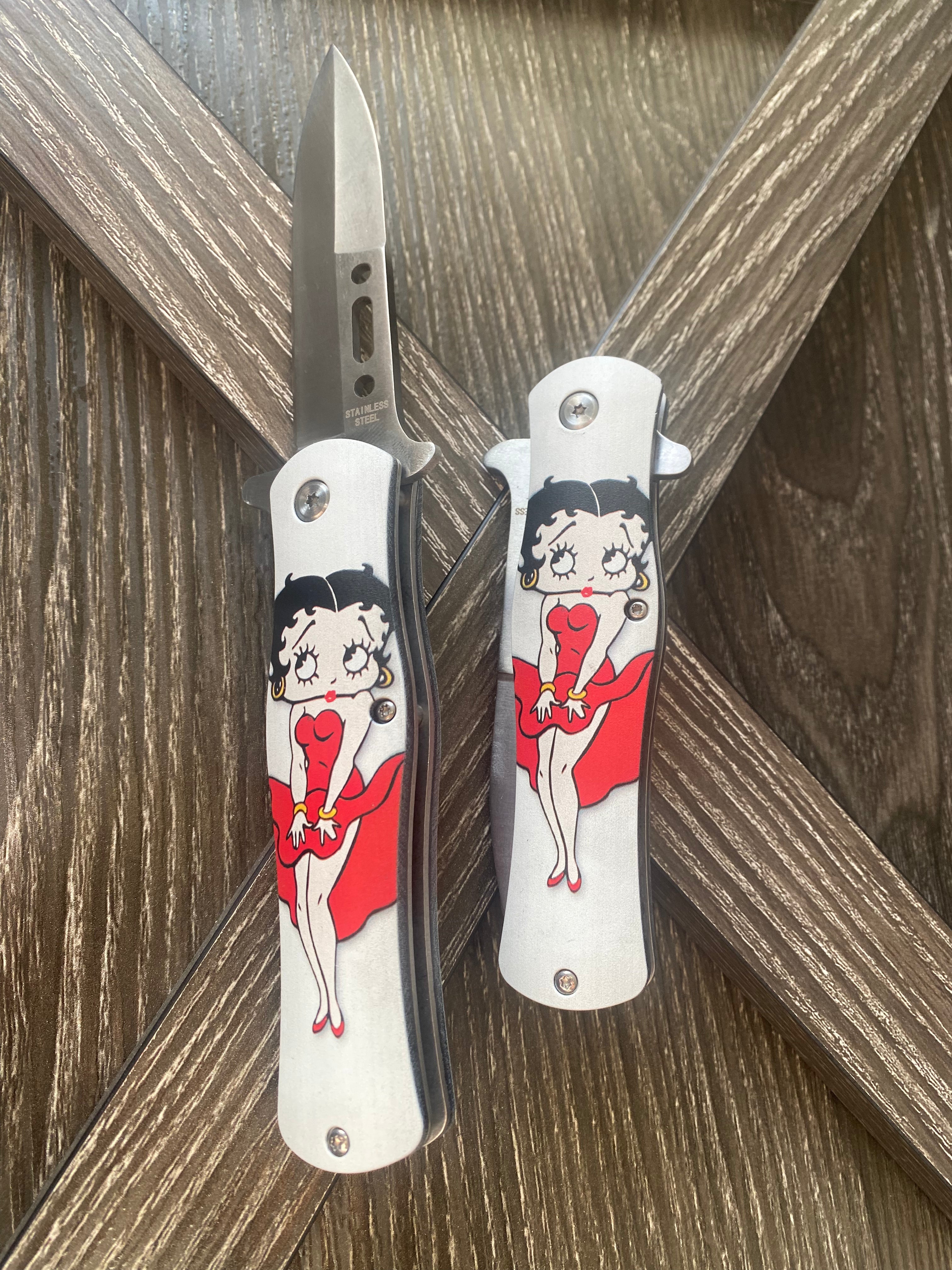 Betty Boop Tactical Knife