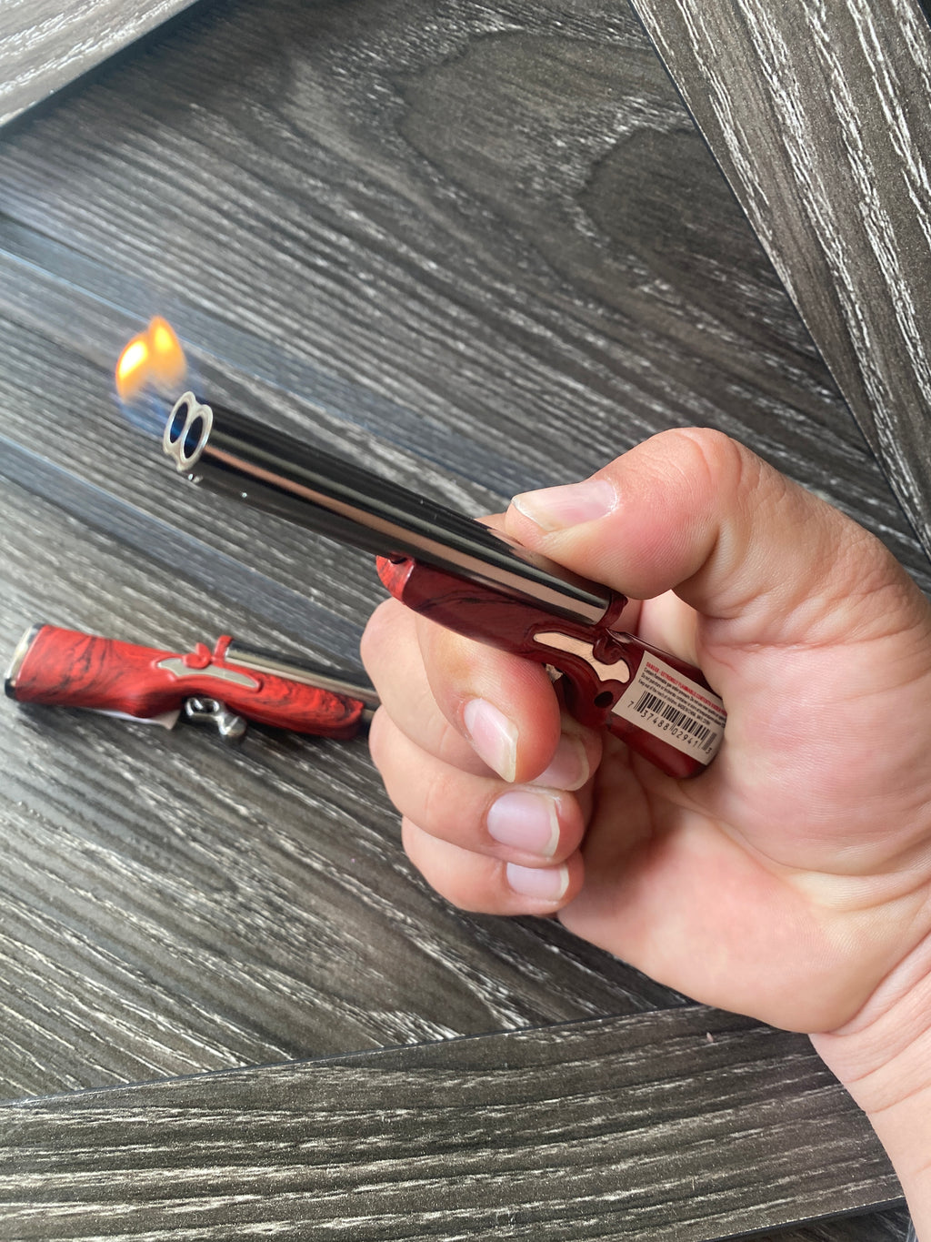 Double Barrel Shot Gun TOY Lighter