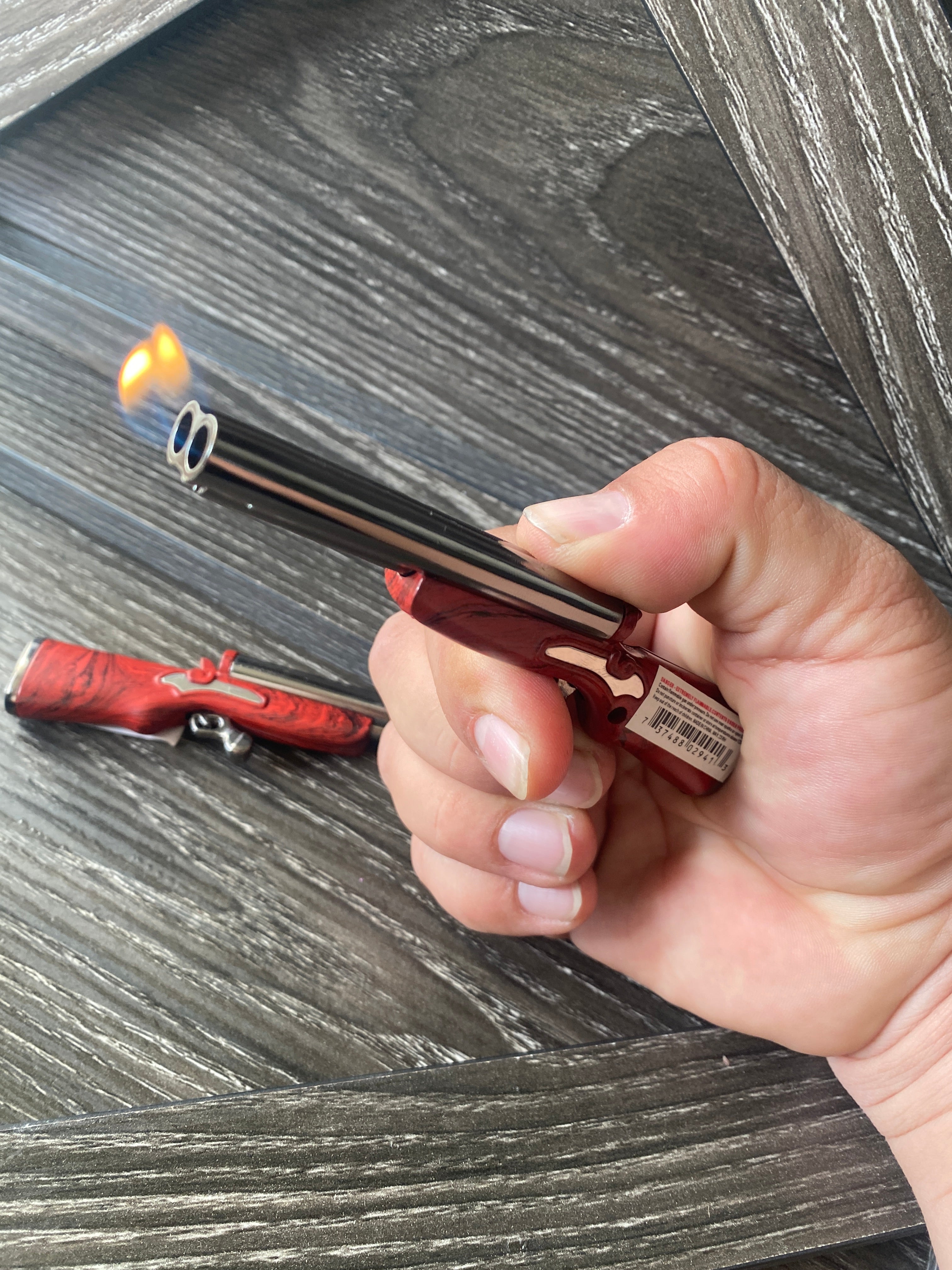 Double Barrel Shot Gun TOY Lighter