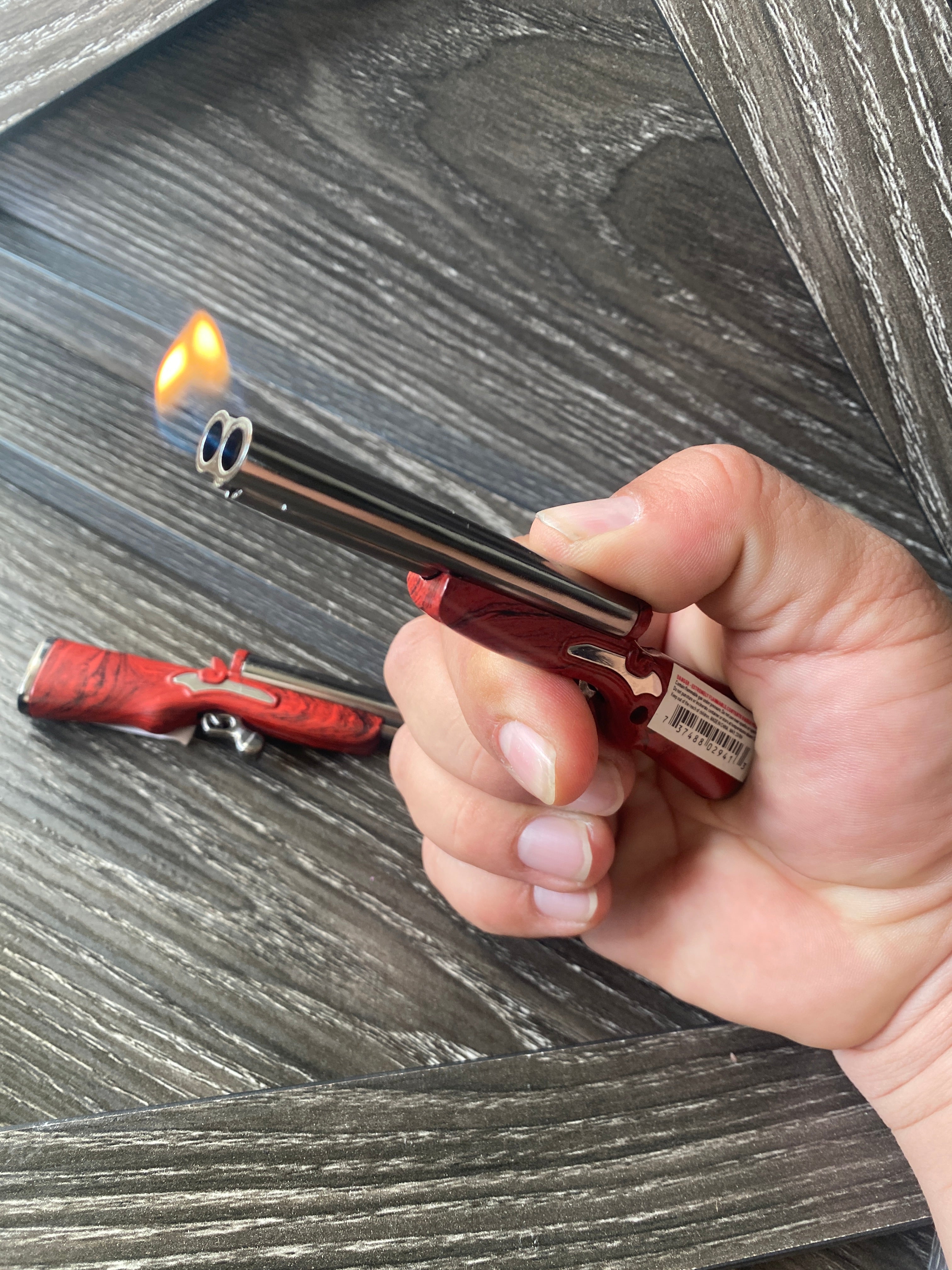 Double Barrel Shot Gun TOY Lighter