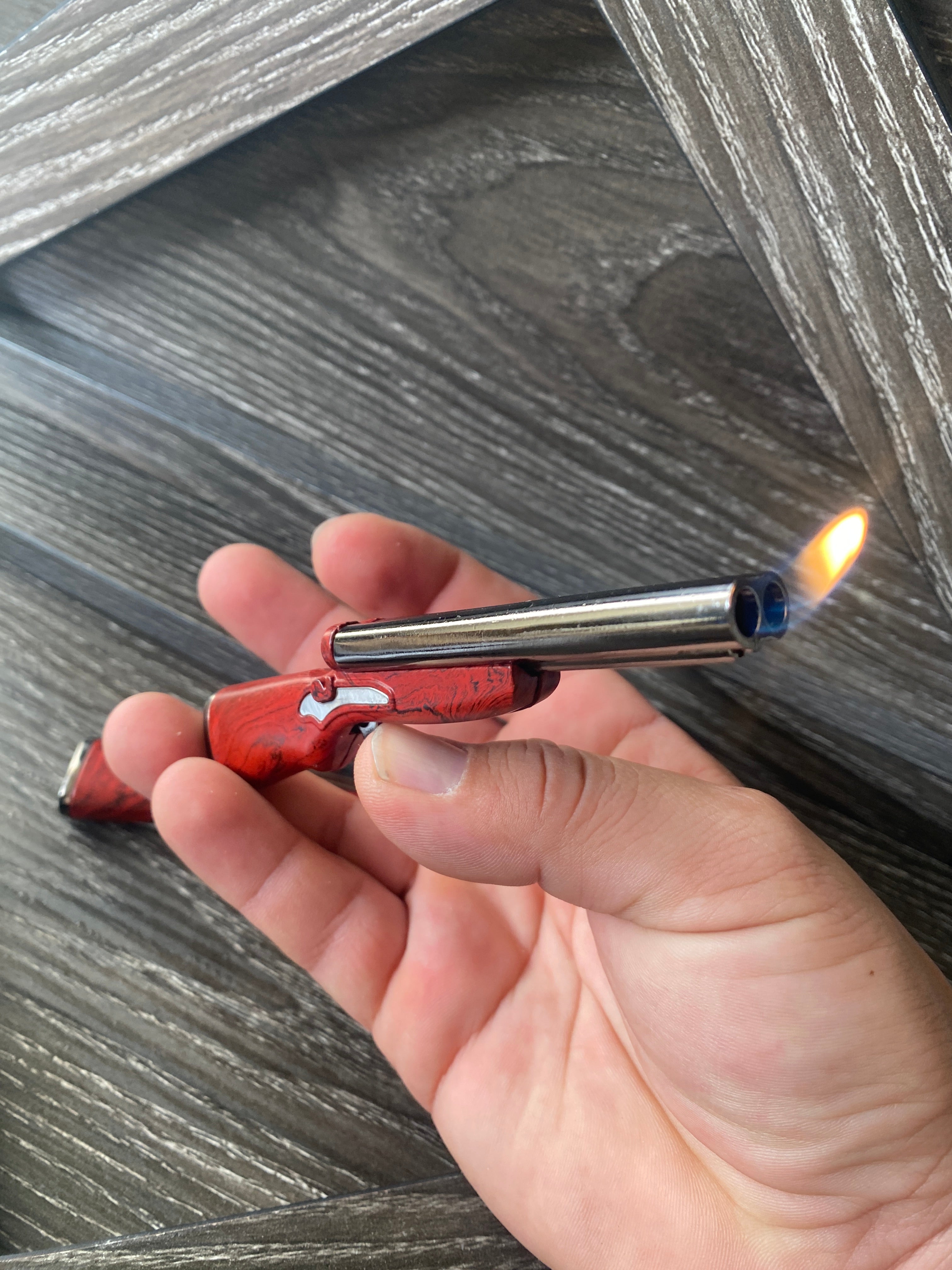 Double Barrel Shot Gun TOY Lighter