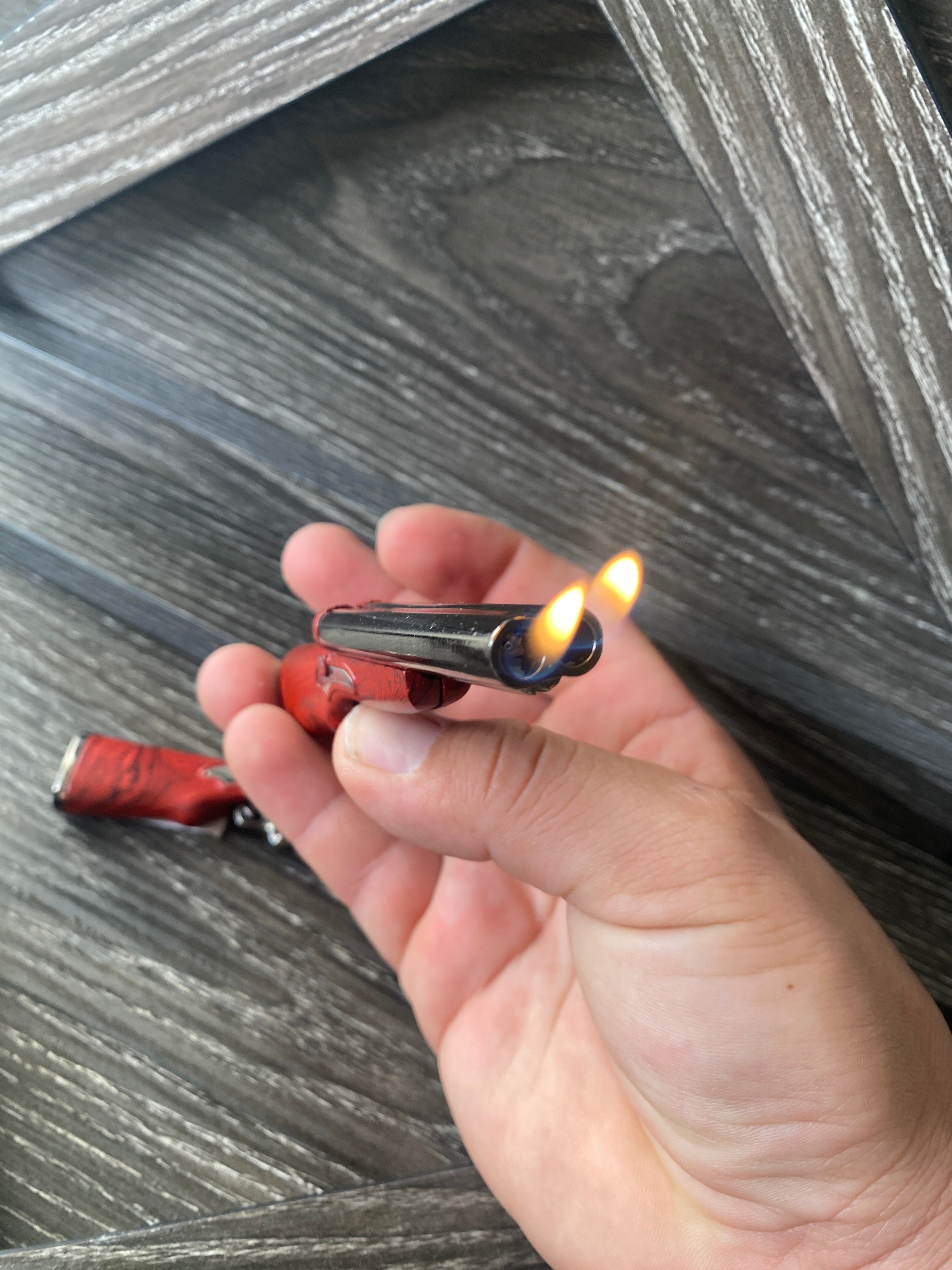 Double Barrel Shot Gun TOY Lighter