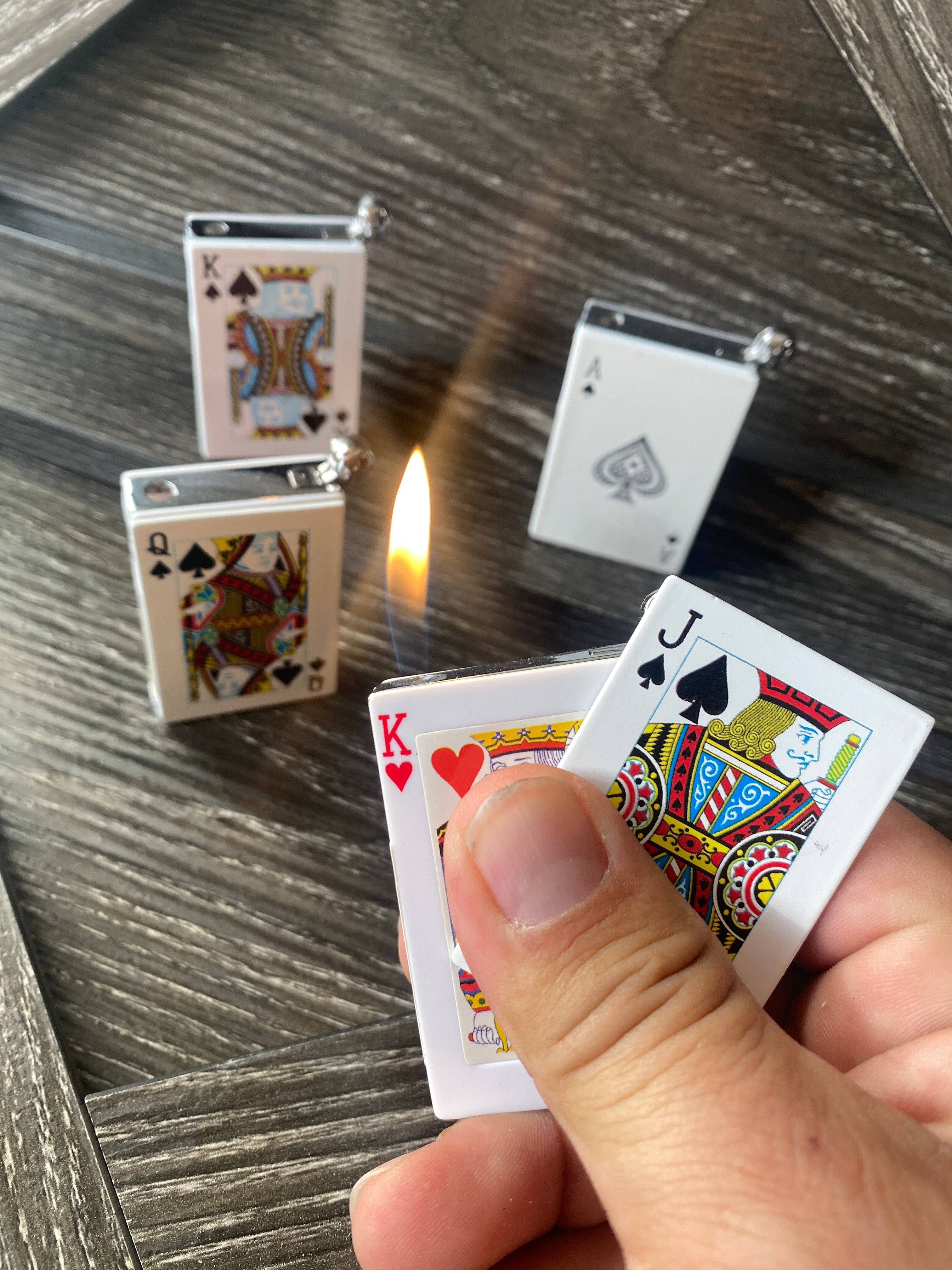 Poker Flip Torch Lighter