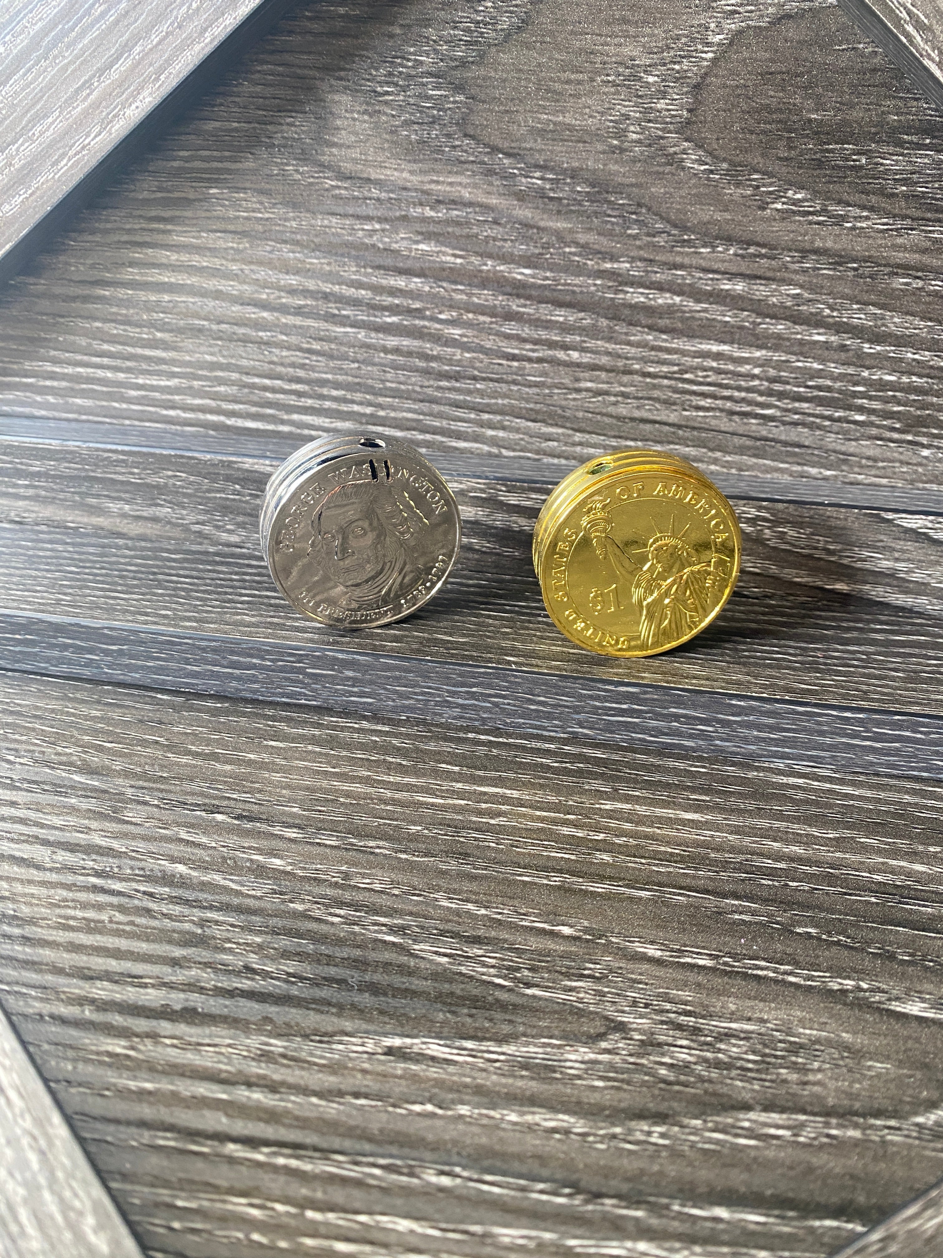 Gold & Silver US Dollar Flip Torch Lighter