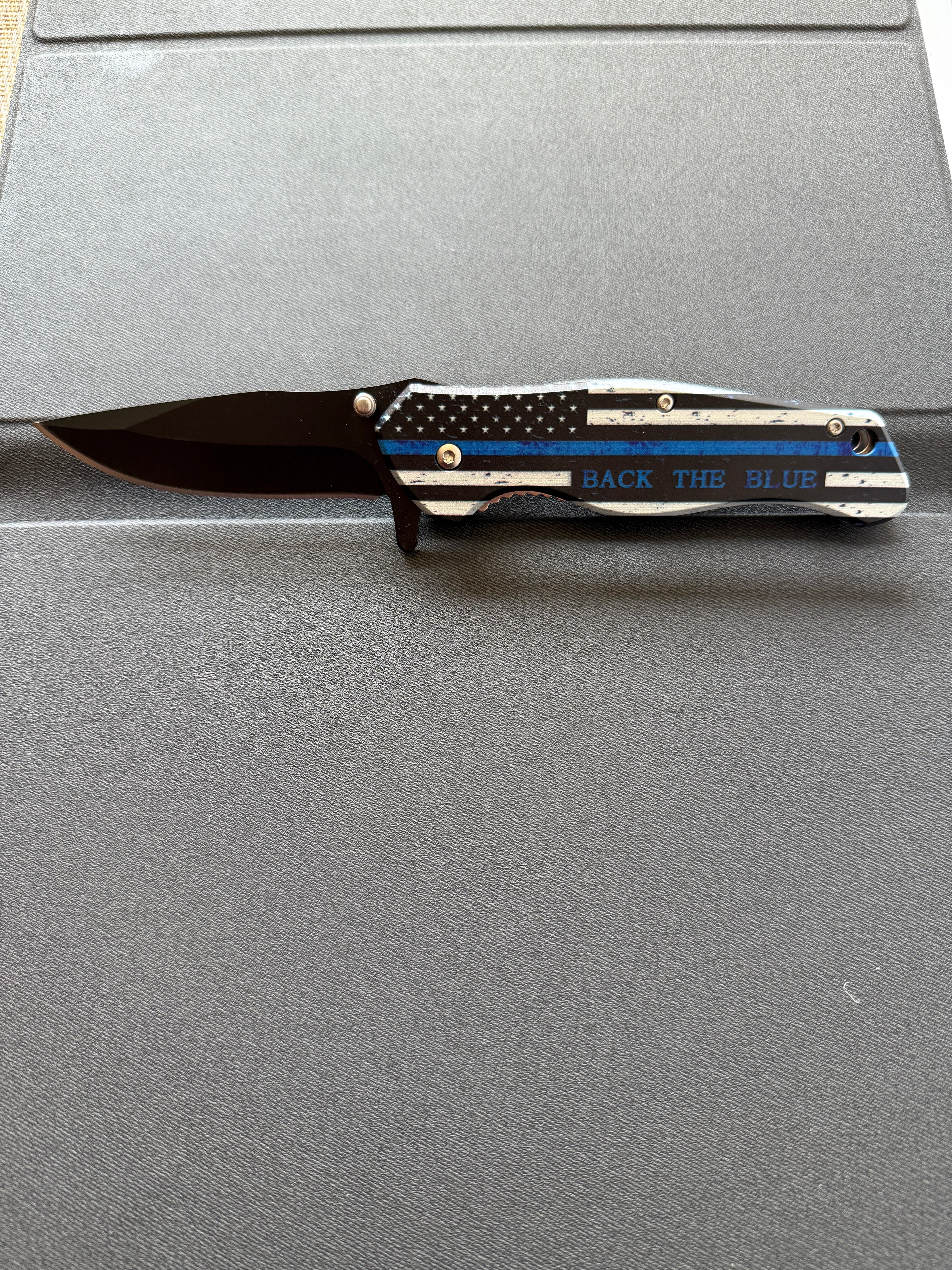 Back the Blue Knife
