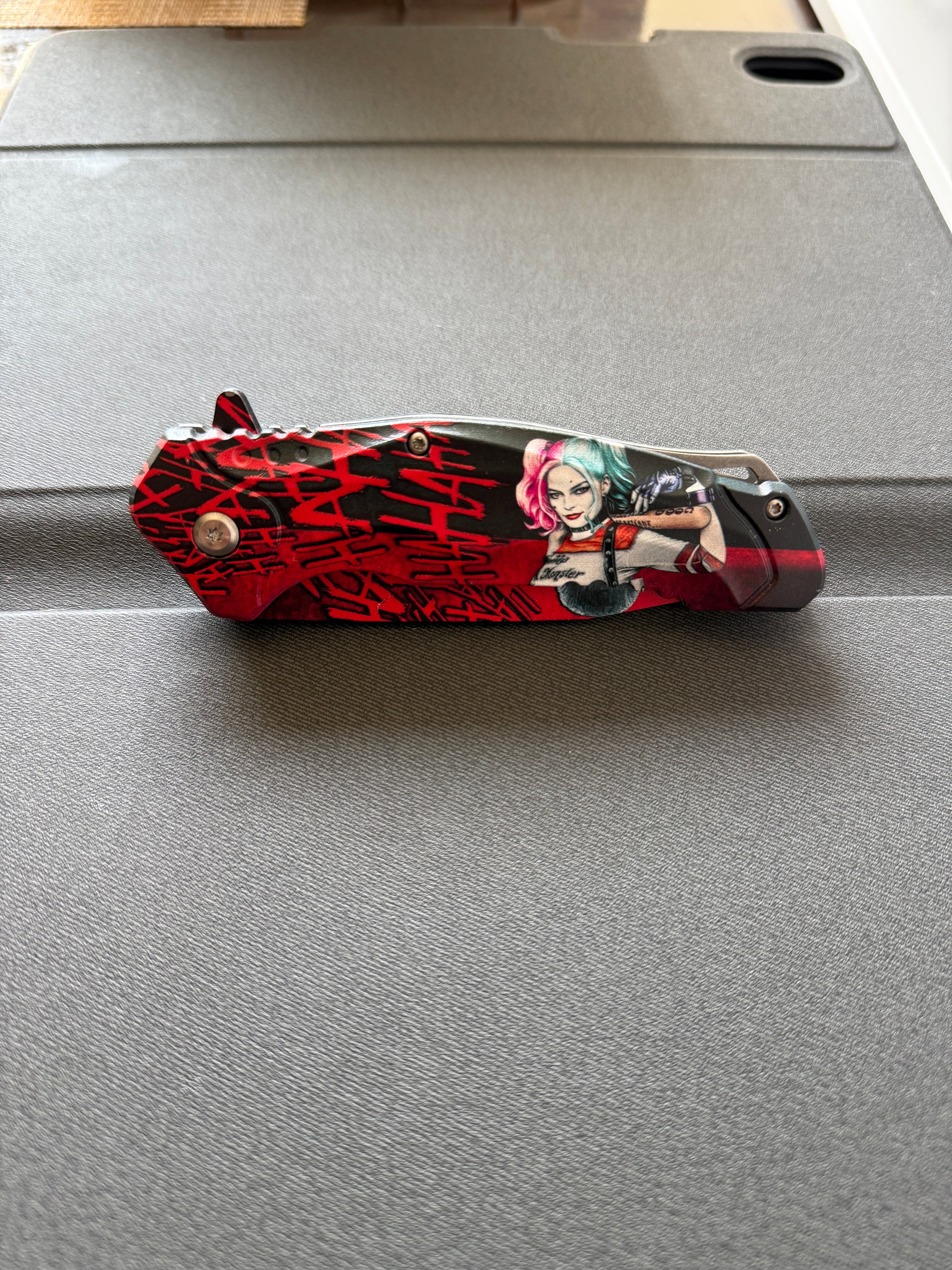 Harley Quinn & Joker Knife Tactical Folding Knife