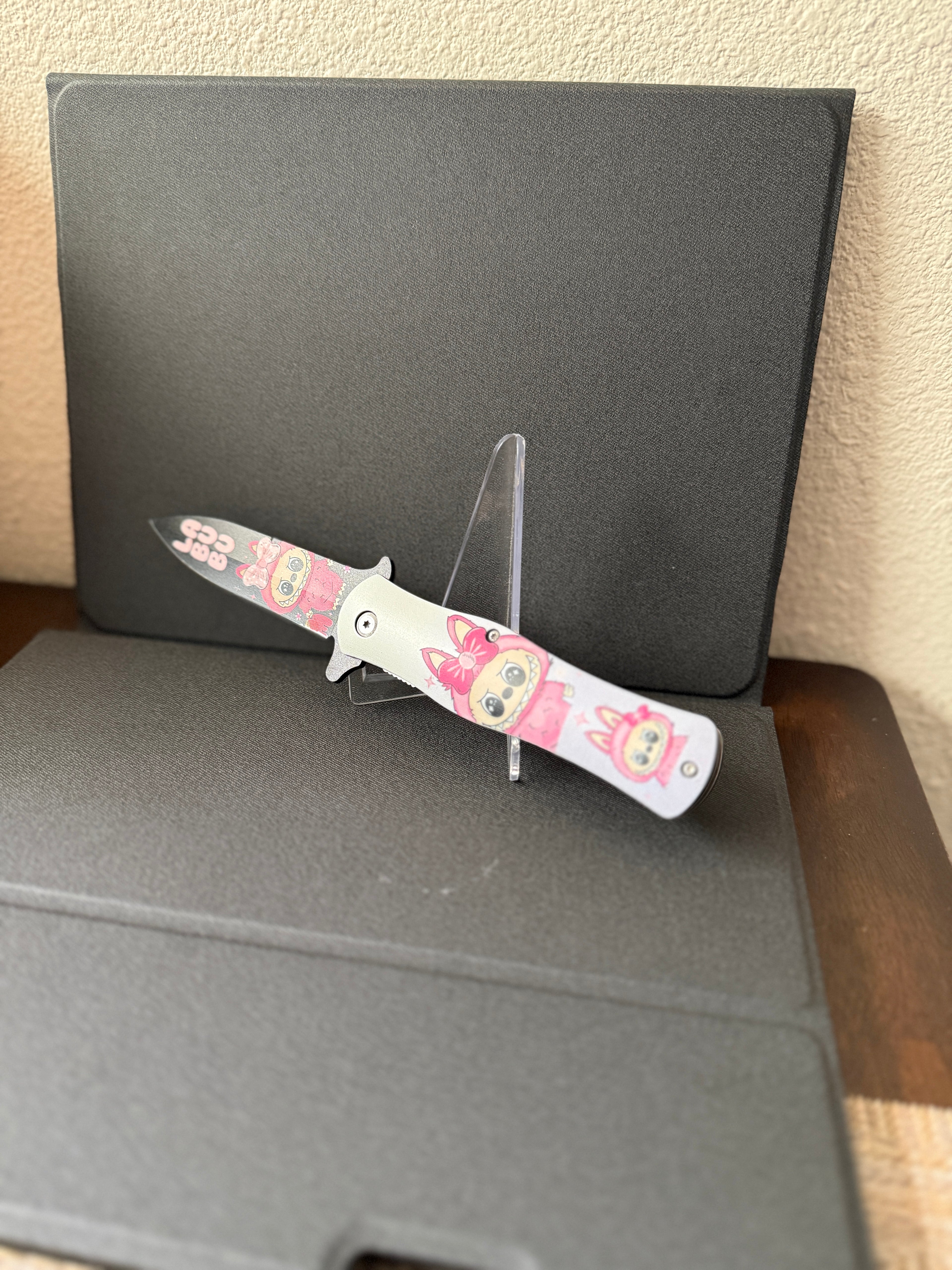 Labubu Monsters Tactical Knife