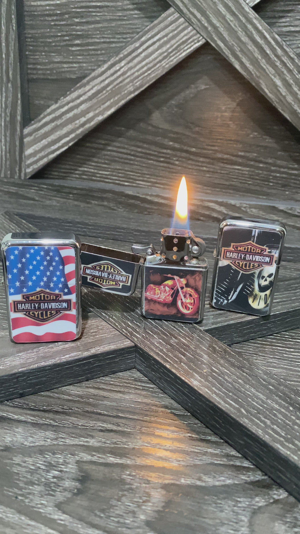 Harley Davidson Flip Torch Lighter